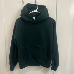 Aritzia Hoodie Forest Green
